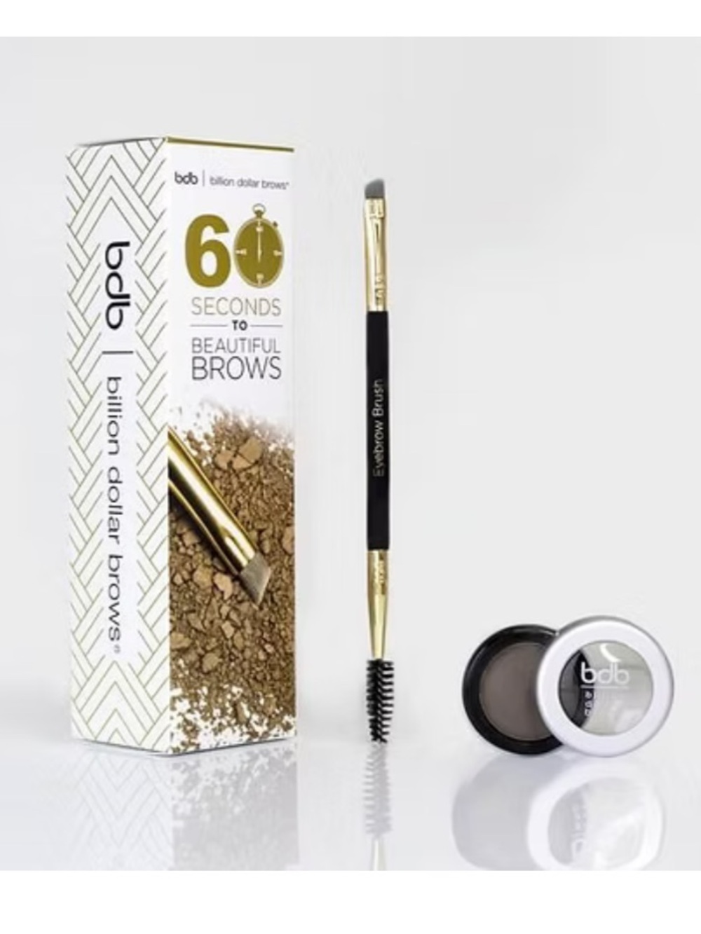 Billion Dollar Brows 60 Seconds Brow Kit - Taupe